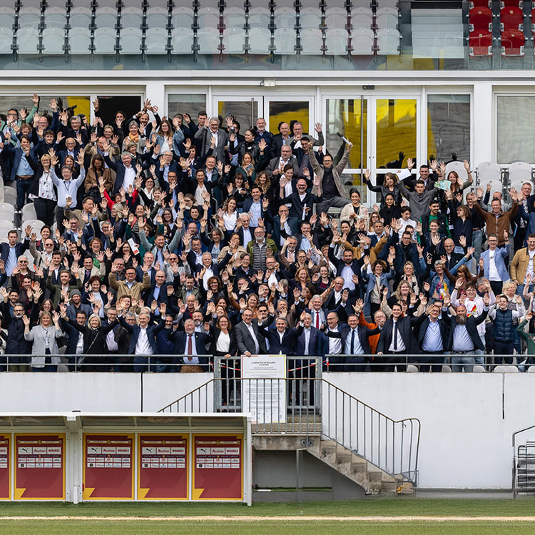 Comité Grand Lille au stade Bollaert de Lens