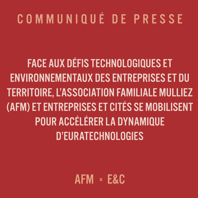 Communiqué de presse - AFM x E&C Tech