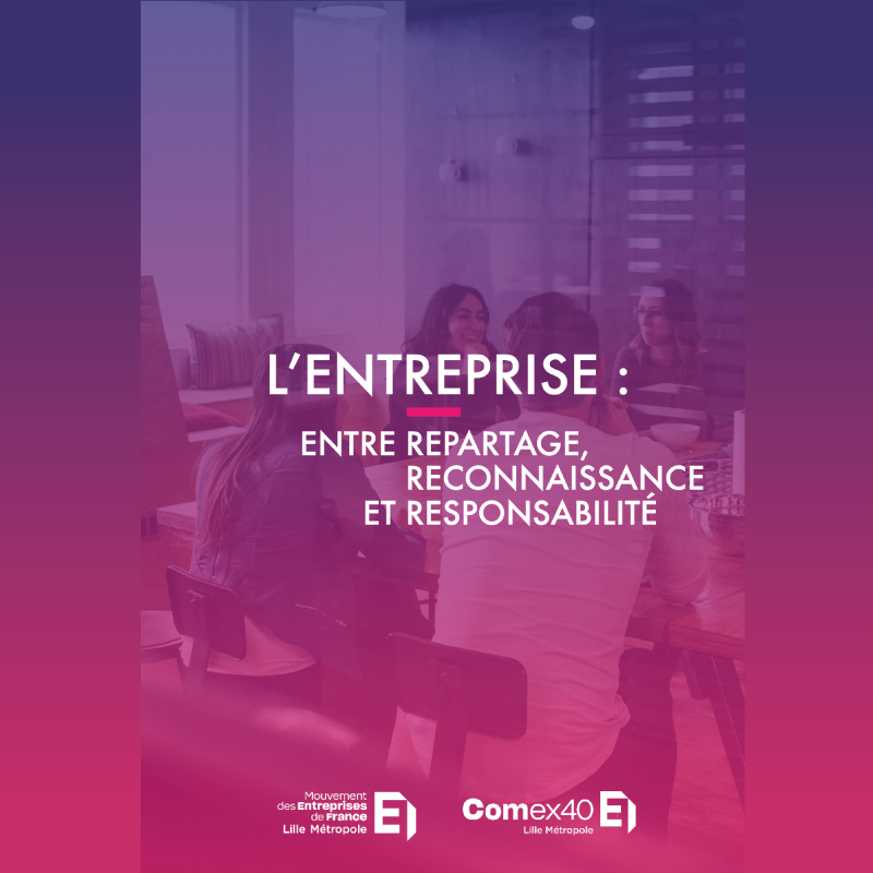 Couverture du Livre Blanc Medef Lille Comex 40