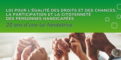 20 ans loi pour droits des PSH